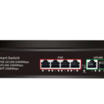 4-Port Gigabit PoE Switch with 2 Gigabit Uplink Ports