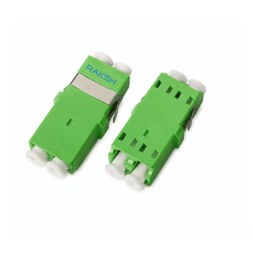 3 LC APC and LC PC Duplex Single Mode Adapter - Image 1
