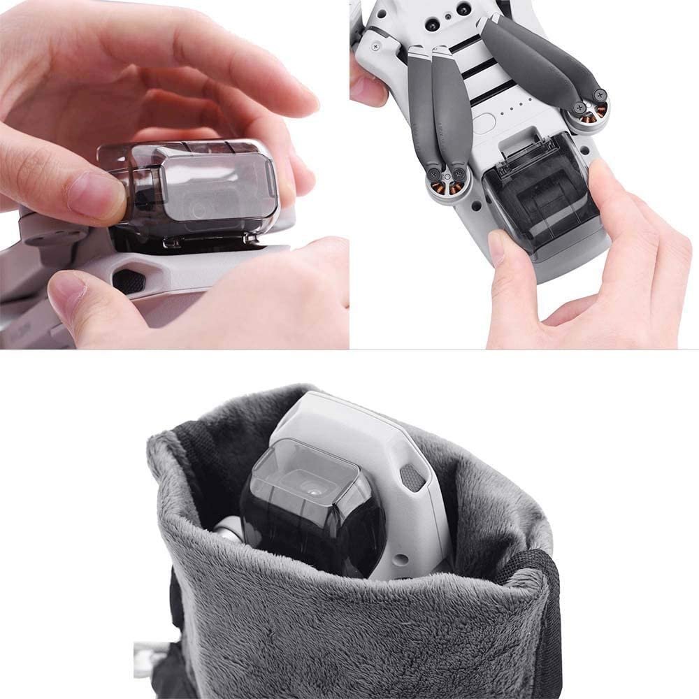 614DaJxUsZL._SL1000_.jpg EWit Gimbal Guard Protector | Lens & Camera Transport Cover for RC Drones - Image 1