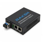 10/100/1000 Mbps Dual Fiber MM Media Converter