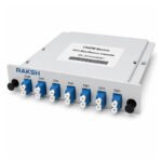 6 Channel 1291~1391nm Plastic LGX CWDM Mux Demux Cassette Module