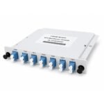 6 Channel 1291~1391nm Plastic LGX CWDM Mux Demux Cassette Module