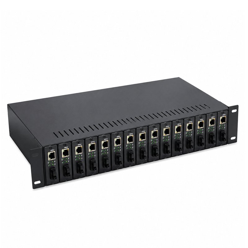 Untitled-1-28.jpg Chassis Fiber Media Converter 16 Slot - Image 1