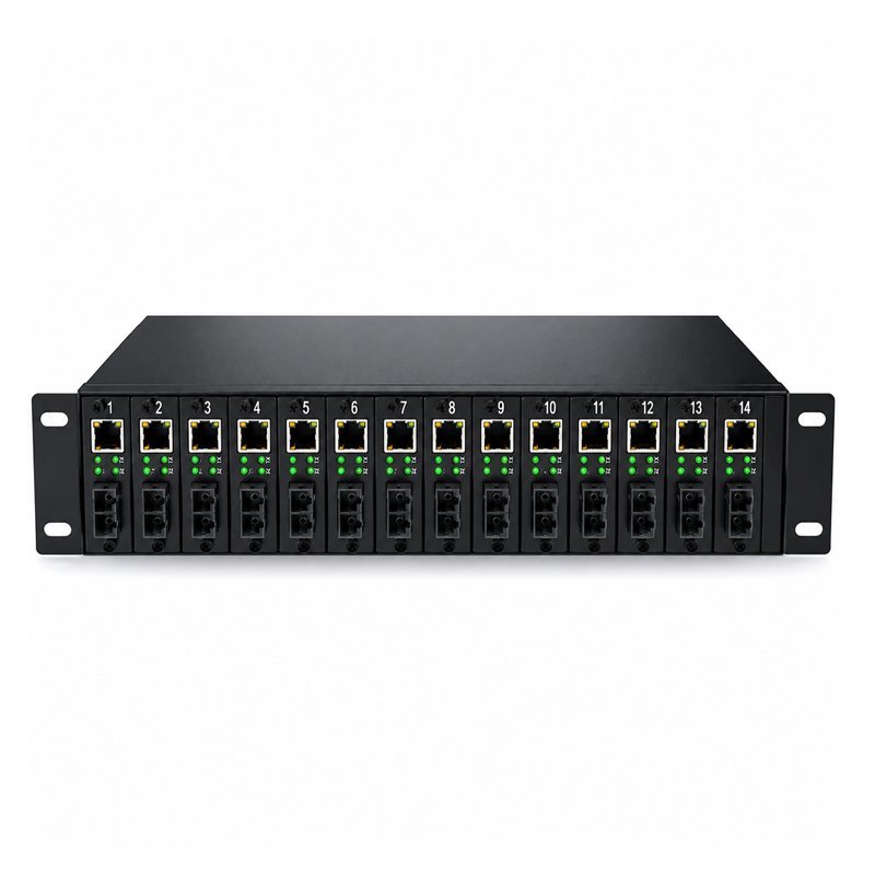 Untitled-1-29.jpg Chassis Fiber Media Converter 14 Slot - Image 1