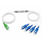 1x4 PLC Splitter with SC/APC and SC/PC Connector