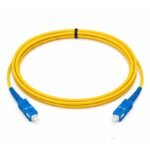 SC/PC to SC/PC Simplex Single Mode Fiber Patch Cord 3.0mm (5 Meter)