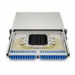 24 Core Patch Panel {Fix Type} Fully Loaded