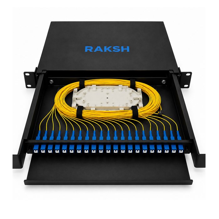 Untitled-1 24 Core Patch Panel {Sliding Type} (Empty) - Image 1