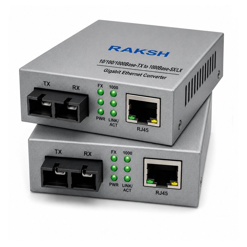 Untitled-1 10/100/1000Mbps Single Fiber SM Media Converter - Image 1
